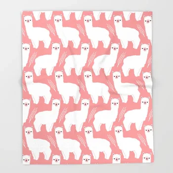 Alpaca Cartoon Throw Blanket Cute Kids Design The Alpacas Blankets for Beds Christmas Decorations for Home 
Alpaca Cartoon Throw Blanket Cute Kids Design The Alpacas Blankets for Beds Christmas Decorations for Home