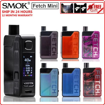 Original SMOK Fetch Mini KIT 40W Electronic E Cigarette 1200mAh Battery Vape Atomizer Vaporizer for RPM RBA Coil VS NexMesh Pod
Original SMOK Fetch Mini KIT 40W Electronic E Cigarette 1200mAh Battery Vape Atomizer Vaporizer for RPM RBA Coil VS NexMesh Pod