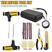 NEW Car Tire Repair Tool Portable Tire Repair Kit Studding Tool Set Auto Bike Tubeless Tire Tyre Puncture Plug Garage Tools HOT
NEW Car Tire Repair Tool Portable Tire Repair Kit Studding Tool Set Auto Bike Tubeless Tire Tyre Puncture Plug Garage Tools HOT