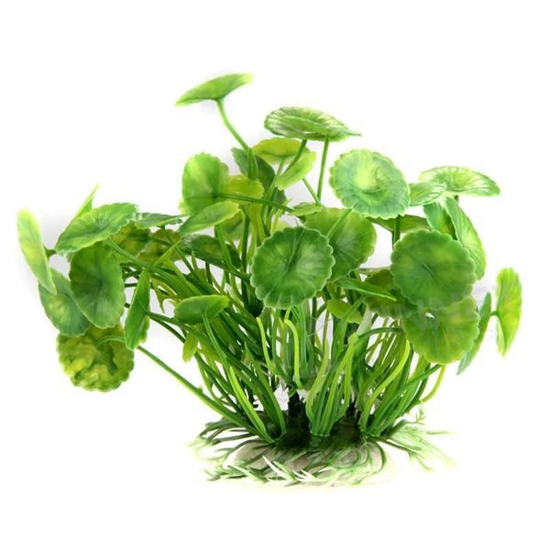 4 Ultra-Realistic Fake Plant Aquarium Decoration Betta Bed Leaf Plastic Leaf Plant for Freshwater or Marine Tanks