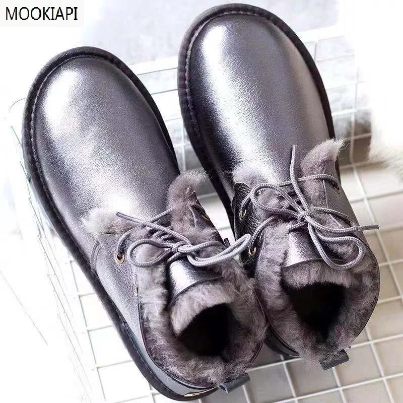 Australia's top quality snow boots in 2019, real sheepskin, 100% natural wool, new short barrel women's shoes, two colors
Australia's top quality snow boots in 2019, real sheepskin, 100% natural wool, new short barrel women's shoes, two colors
