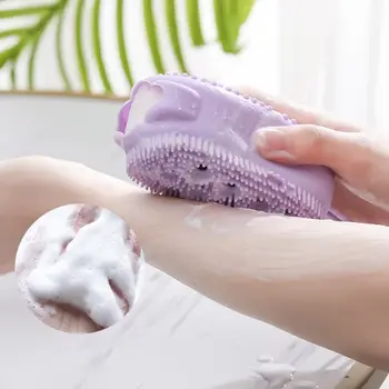 Silicone Cleaning Double-sided Scrubbing Oad Deep Cleaning Bubble Bath Brush Scrubbing Artifact Double-sided Massage Bath Brush
Silicone Cleaning Double-sided Scrubbing Oad Deep Cleaning Bubble Bath Brush Scrubbing Artifact Double-sided Massage Bath Brush