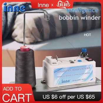 INNE Sewing Machine Intelligent Bobbin Winder Electric Automatic Thread Stand Accessories Tool Universal Assistant Set
INNE Sewing Machine Intelligent Bobbin Winder Electric Automatic Thread Stand Accessories Tool Universal Assistant Set