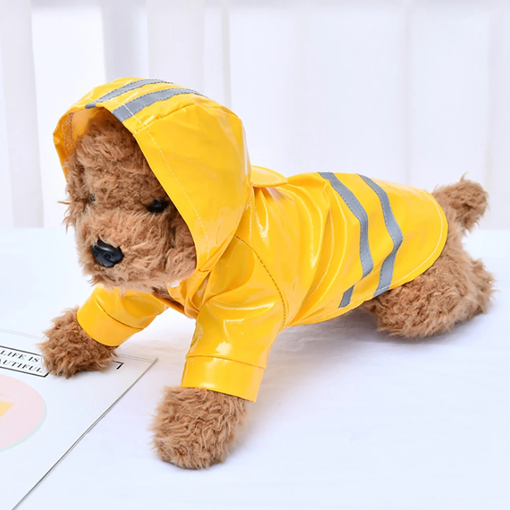 Dog Fashion Raincoat Reflective Outdoor Solid Color Raincoat Hooded Waterproof Jackets PU Raincoat For Dogs Cats Pet Clothes
Dog Fashion Raincoat Reflective Outdoor Solid Color Raincoat Hooded Waterproof Jackets PU Raincoat For Dogs Cats Pet Clothes