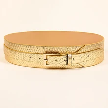 Women PU Gold Solid Corset Belts 2021 Autumn Winter New Fashion Waist Cincher Belt Square Buckle Corset Belts
Women PU Gold Solid Corset Belts 2021 Autumn Winter New Fashion Waist Cincher Belt Square Buckle Corset Belts