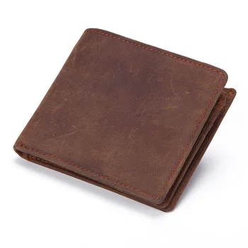 Simple Classic Men Wallet Cowhide Leather Bifold Card ID Coin Bag Men's Purse Male Pocket Wallets 
Simple Classic Men Wallet Cowhide Leather Bifold Card ID Coin Bag Men's Purse Male Pocket Wallets