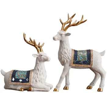 Classical Contracted Lucky Moose Statue Creative European Resin Animal Sculpture Room Decor Ornament Home Decoration Accessories
Classical Contracted Lucky Moose Statue Creative European Resin Animal Sculpture Room Decor Ornament Home Decoration Accessories