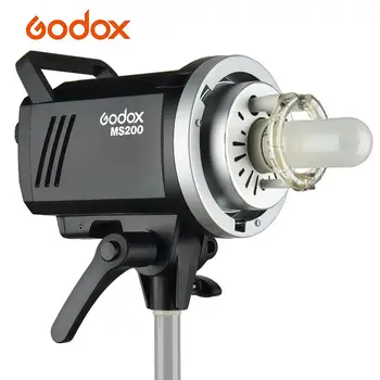 Godox MS200 200W or MS300 300W 2.4G Built-in Wireless Receiver Lightweight Compact and Durable Bowens Mount Studio Flash