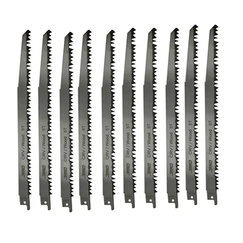 10PCS Reciprocating Saw Blades For Woodworking Saber Saw Blades S1531L Reciprocating Saw Blades 2020 Fast Cutting And Sharp
10PCS Reciprocating Saw Blades For Woodworking Saber Saw Blades S1531L Reciprocating Saw Blades 2020 Fast Cutting And Sharp