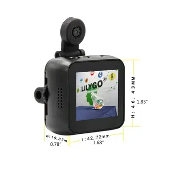 1Set T-Watch-K210 AI Face Recognition Module Programming Bluetooth WiFi Module R2JB
1Set T-Watch-K210 AI Face Recognition Module Programming Bluetooth WiFi Module R2JB