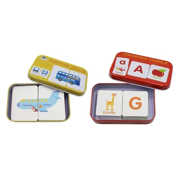 2x Anti-Tear Flash Cards Learning Alphabet Puzzle Cards, Matching Puzzle Cognitive Early Educational Learning Toys with Mental S
2x Anti-Tear Flash Cards Learning Alphabet Puzzle Cards, Matching Puzzle Cognitive Early Educational Learning Toys with Mental S