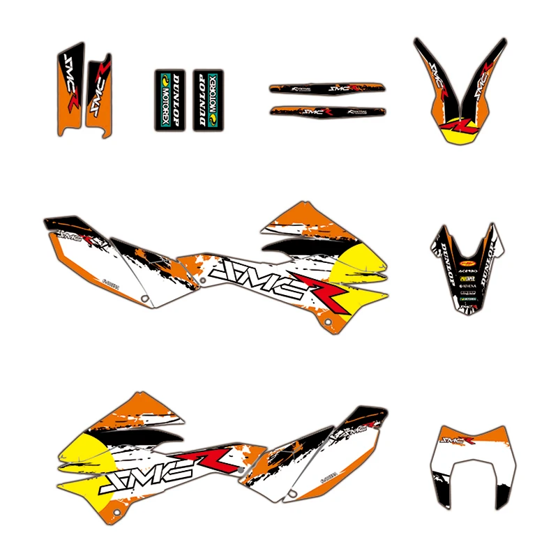 Наклейка для KTM SMCR 690 SMC-R SMC R 690 2012-2018 мотоциклетная команда фон Графический комплект пользовательский номер имя
Наклейка для KTM SMCR 690 SMC-R SMC R 690 2012-2018 мотоциклетная команда фон Графический комплект пользовательский номер имя