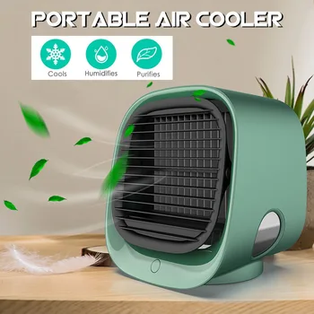 Convenient Air Cooler Fan Portable Air Conditioner Humidifier Space Easy Cool Purifies Air Cooling Fan for Home Office USB
Convenient Air Cooler Fan Portable Air Conditioner Humidifier Space Easy Cool Purifies Air Cooling Fan for Home Office USB