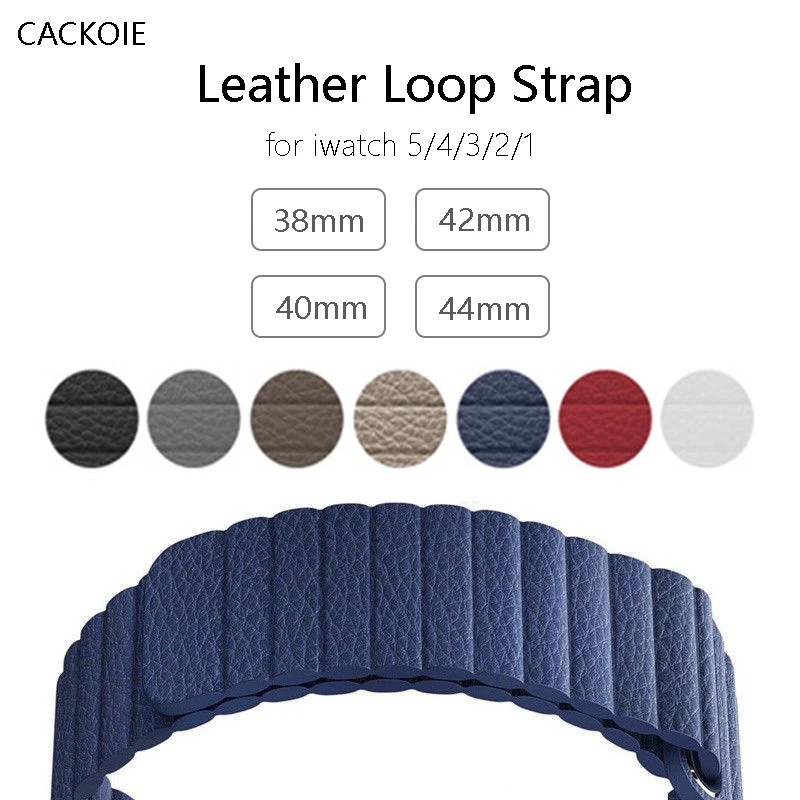 Genuine Leather Loop watch strap for Apple watch band 40mm 44mm 38mm 42mm leather strap iWatch Series 5 4/3/2/1 Wristbands
Genuine Leather Loop watch strap for Apple watch band 40mm 44mm 38mm 42mm leather strap iWatch Series 5 4/3/2/1 Wristbands