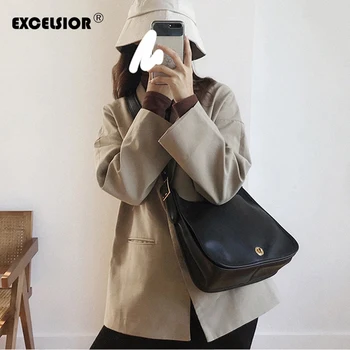 EXCELSIOR Vintage Women's Bags Casual Handbags for Women 2020 PU Messenger Handbag New Crossbody Bag Bolsa for Female Sac A Main
EXCELSIOR Vintage Women's Bags Casual Handbags for Women 2020 PU Messenger Handbag New Crossbody Bag Bolsa for Female Sac A Main