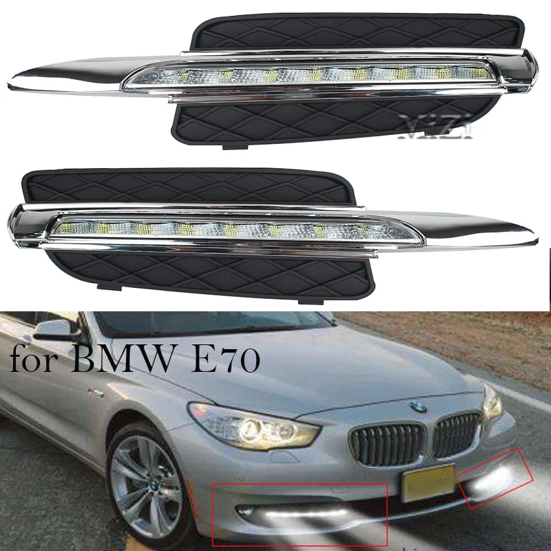 MIZIAUTO For BMW X5 E70 2007 2008 2009 2010 Super Brightness Waterproof 12V Car DRL LED Daytime Running Light Daylight
MIZIAUTO For BMW X5 E70 2007 2008 2009 2010 Super Brightness Waterproof 12V Car DRL LED Daytime Running Light Daylight