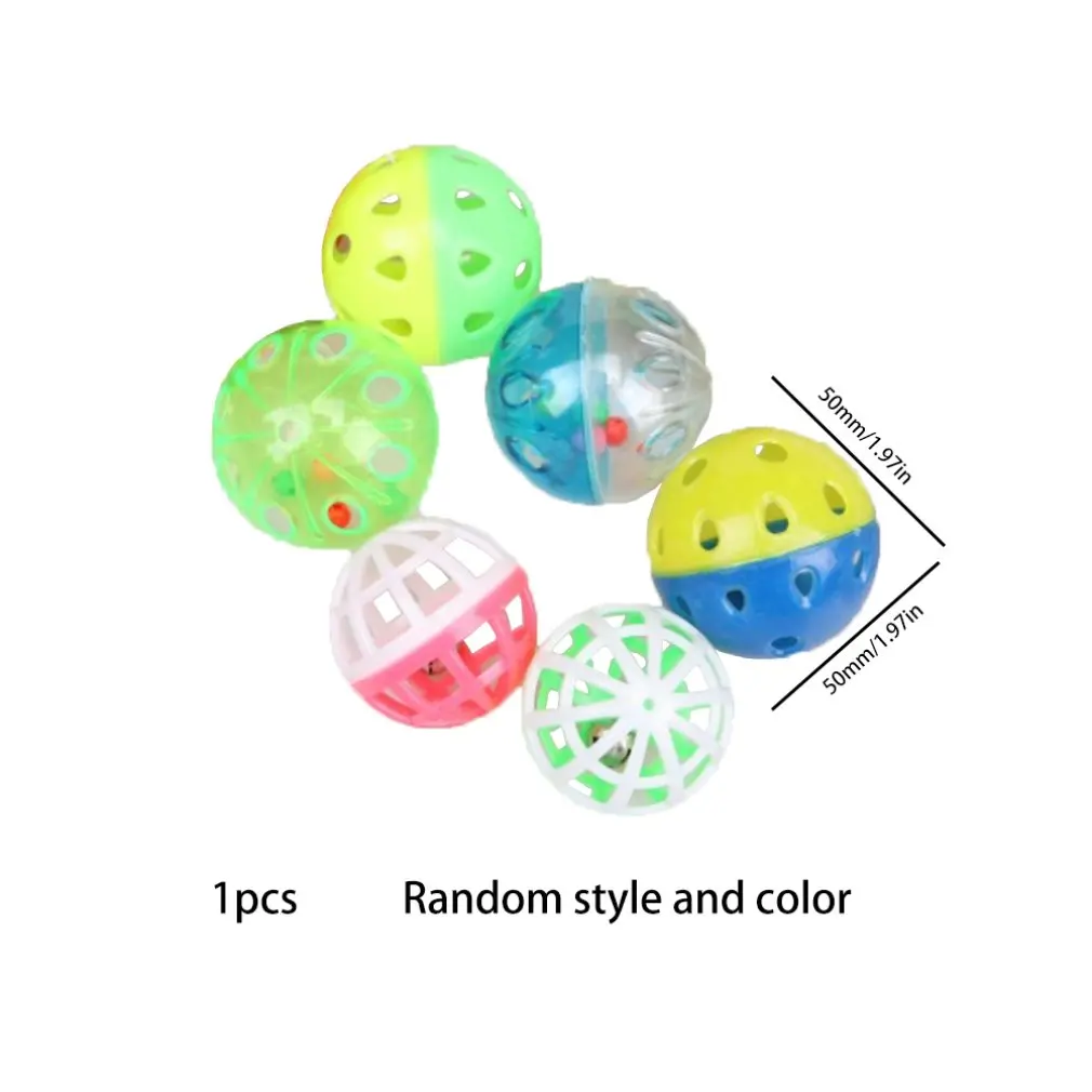 Pet Toy with Bell Ringing Heart Ball Cat Sounding Toy Pet Training Cat Bell Ball Cat Toy Funny Sound Toy