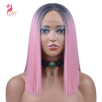 Straight Bob Wigs For Women Synthetic Lace Front Straight Wig Blue Green Pink Blonde Glueless Medium Bob Hair Cosplay Wig TMT
Straight Bob Wigs For Women Synthetic Lace Front Straight Wig Blue Green Pink Blonde Glueless Medium Bob Hair Cosplay Wig TMT