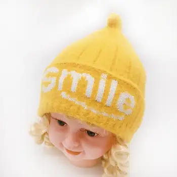 Newborn Girls Boys Baby Infant Autumn Winter Warm Letter Earflap Knit Crochet Beanie Baby Cashmere Blends Thick Fashion Hat 
Newborn Girls Boys Baby Infant Autumn Winter Warm Letter Earflap Knit Crochet Beanie Baby Cashmere Blends Thick Fashion Hat