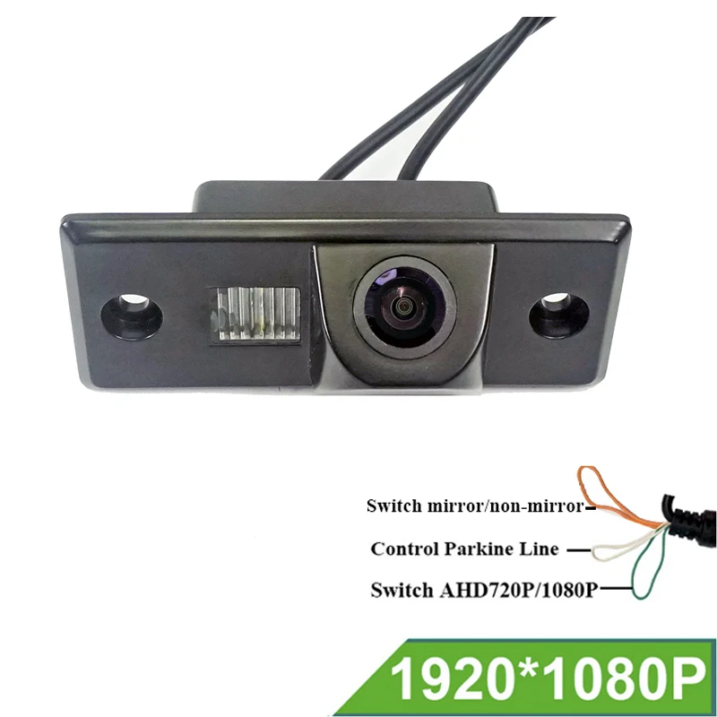 1920*1080P AHD HD Night Vision Backup Rear View Camera for Volkswagen Jetta PHAETON/SCIROCCO/SEAT LEON/BORA/EOS/LUPO/BEETLE/GOLF |