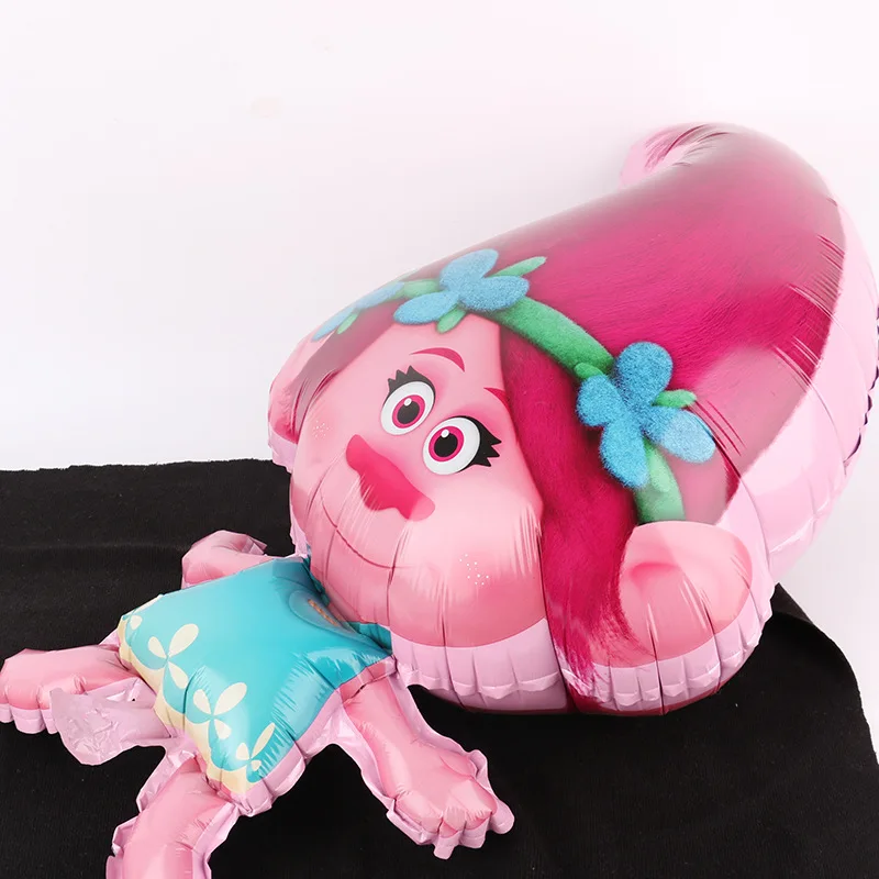 cute cartoon trolls foil balloons baby shower party decorations