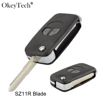 OkeyTech Modified 2 Buttons Fob Car Key Shell For Suzuki SX4 Swift Grand Vitara Uncut Blade Flip Folding Auto Case Repalcement
OkeyTech Modified 2 Buttons Fob Car Key Shell For Suzuki SX4 Swift Grand Vitara Uncut Blade Flip Folding Auto Case Repalcement