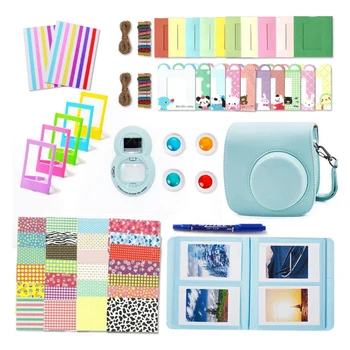 Camera Accessories CompatibleInstax for Mini 9 or Mini 8 8+ Include Case/Album/Selfie Lens/Filters/Wall Hang Frames/Film Frames/ 
Camera Accessories CompatibleInstax for Mini 9 or Mini 8 8+ Include Case/Album/Selfie Lens/Filters/Wall Hang Frames/Film Frames/