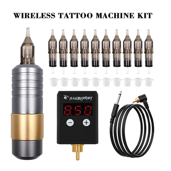 Wireless Power Tattoo Machine kit Rotary Tattoo Pen Machine Set With Cartridge Needles For PMU Eyebrow Tattoo Artist Beginner
Wireless Power Tattoo Machine kit Rotary Tattoo Pen Machine Set With Cartridge Needles For PMU Eyebrow Tattoo Artist Beginner