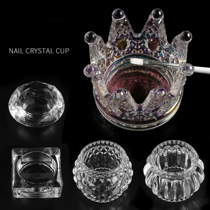 Nail Art Nail Painting Storage Crystal Cup Nail Toning Cosmetic Container Salon Nail Design Tool Nail Accessories and Tools
Nail Art Nail Painting Storage Crystal Cup Nail Toning Cosmetic Container Salon Nail Design Tool Nail Accessories and Tools