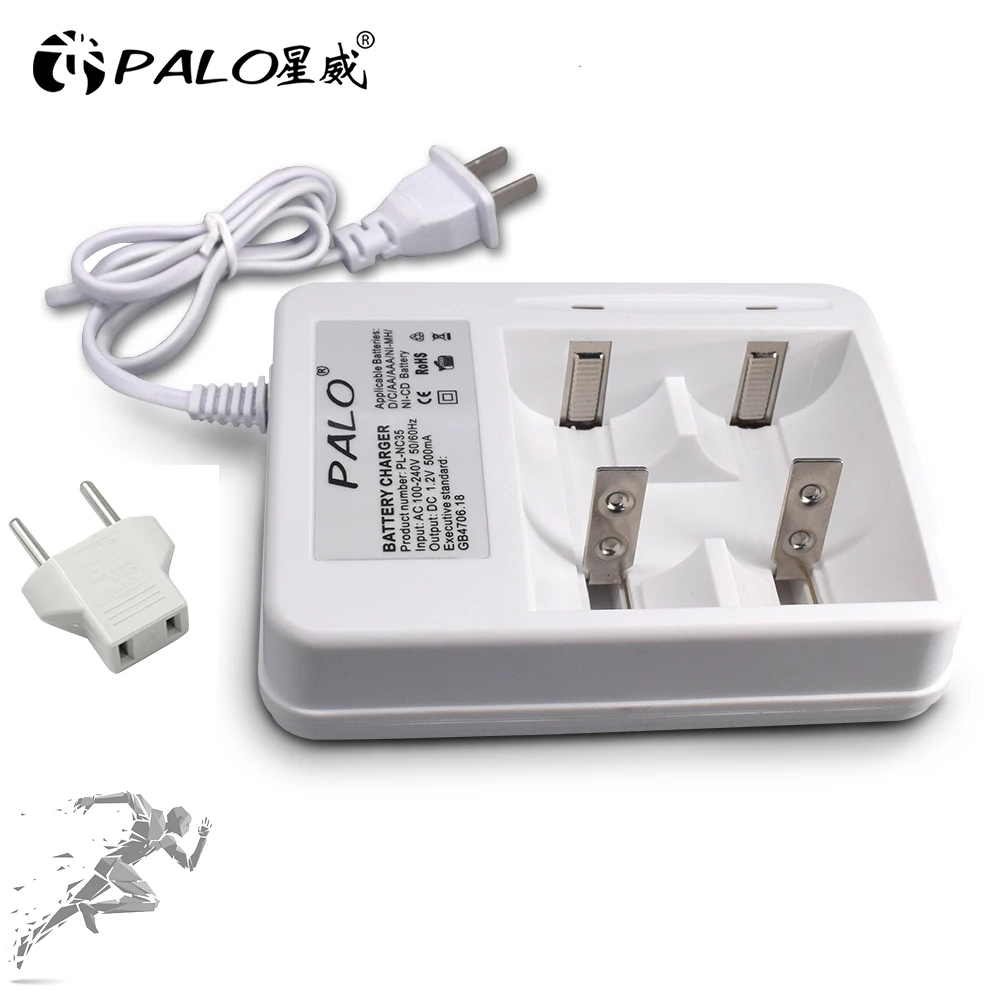 Palo Quick charge AA AAA C D Battery Charger Smart LED recycle safe for 1.2V NiMH NiCD AA AAA C D Size Rechargeable Battery
Palo Quick charge AA AAA C D Battery Charger Smart LED recycle safe for 1.2V NiMH NiCD AA AAA C D Size Rechargeable Battery