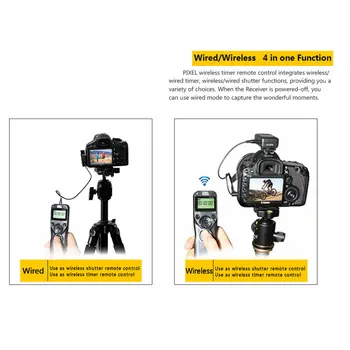 Pixel TW283 TW-283 Wireless Timer Remote Control Shutter Release (DC0 DC2 N3 E3 S1 S2) Cable For Canon Nikon Sony Camera TW 283
Pixel TW283 TW-283 Wireless Timer Remote Control Shutter Release (DC0 DC2 N3 E3 S1 S2) Cable For Canon Nikon Sony Camera TW 283