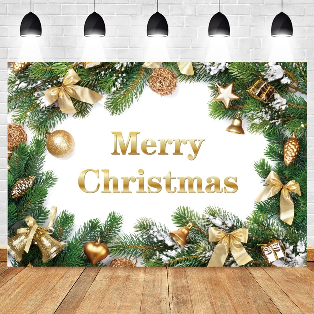 Yeele Christmas Backdrop Photography Ball Bells Pine Cones New Year White Background Baby Photographic Photo Studio Photophone
Yeele Christmas Backdrop Photography Ball Bells Pine Cones New Year White Background Baby Photographic Photo Studio Photophone
