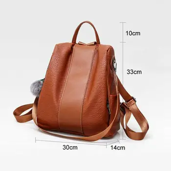 Women's Leather Backpack Anti-Theft Rucksack School Travel Shoulder Bag Satchel
Women's Leather Backpack Anti-Theft Rucksack School Travel Shoulder Bag Satchel