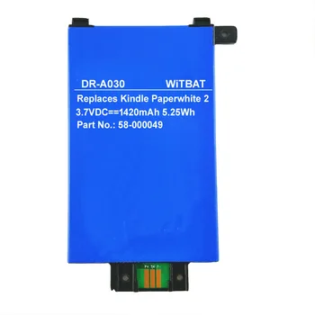 TTVXO 1420mAh Battery For Kindle Paperwhite 2nd Gen (2013) DP75SDI,Kindle Paperwhite 3rd Gen (2014),58-000049, MC-354775-05, S
TTVXO 1420mAh Battery For Kindle Paperwhite 2nd Gen (2013) DP75SDI,Kindle Paperwhite 3rd Gen (2014),58-000049, MC-354775-05, S