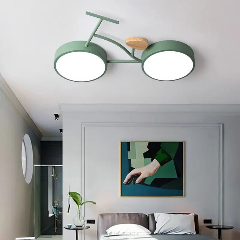 Nordic children's room lamp ceiling lamp bicycle lamp creative cute cartoon macaron room lamp bedroom lamp Ceiling light CL81305
Nordic children's room lamp ceiling lamp bicycle lamp creative cute cartoon macaron room lamp bedroom lamp Ceiling light CL81305
