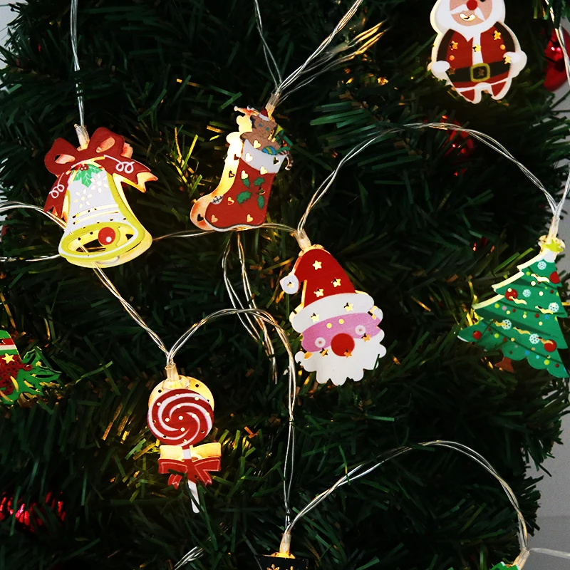 10LED 1.6m Christmas lights merry Christmas decorations for home string light tree ornament navidad Kerst new year decor gift
10LED 1.6m Christmas lights merry Christmas decorations for home string light tree ornament navidad Kerst new year decor gift