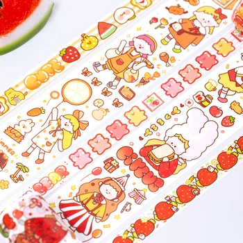 5 Rolls/Set Lily's Daily Life Series Kawaii Masking Washi Tape Diary DIY Decorative Adhesive Tape Cute Stationery School Supply 
5 Rolls/Set Lily's Daily Life Series Kawaii Masking Washi Tape Diary DIY Decorative Adhesive Tape Cute Stationery School Supply