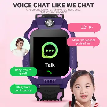 Kid Wristwatch Phone SOS Anti-Lost Recording Baby Smart Watch Delicate GSM SIM Card Turn The Lid Two-Way Calls Durable Safe
Kid Wristwatch Phone SOS Anti-Lost Recording Baby Smart Watch Delicate GSM SIM Card Turn The Lid Two-Way Calls Durable Safe