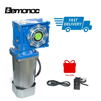 Bemonoc AC Electric Worm Geared Motor 180W 110/220V 60Hz with Speed Controller Low Speed CW/CCW Variable Production Line Lifting
Bemonoc AC Electric Worm Geared Motor 180W 110/220V 60Hz with Speed Controller Low Speed CW/CCW Variable Production Line Lifting