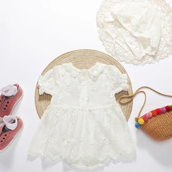 Embroidered Princess Dress Newborn Baby Girl Cotton Rompers Summer Baby Girls Clothing Rompers Toddler Baby Girl Jumpsuit+Hat
Embroidered Princess Dress Newborn Baby Girl Cotton Rompers Summer Baby Girls Clothing Rompers Toddler Baby Girl Jumpsuit+Hat