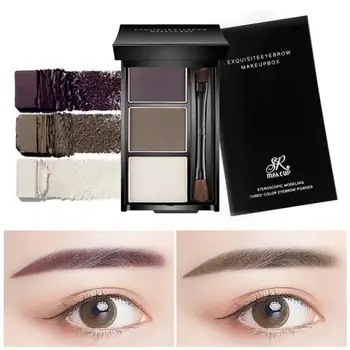 3Color Natural Three-dimensional Eyebrow Waterproof Non-blooming Lasting Eyebrow Powder High Color Rendering Eyebrow Powder
3Color Natural Three-dimensional Eyebrow Waterproof Non-blooming Lasting Eyebrow Powder High Color Rendering Eyebrow Powder