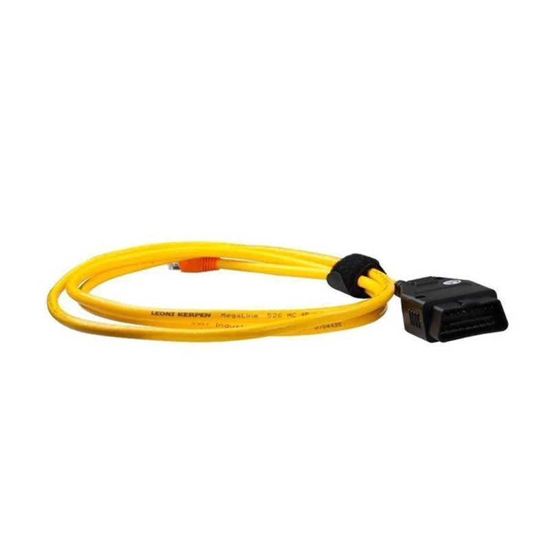 

high quality E-NET V50.3 Data Cable For BMW For F-Serie ENET E-thernet to OBD OBDII 2 Interface Data E-SYS ICOM Coding