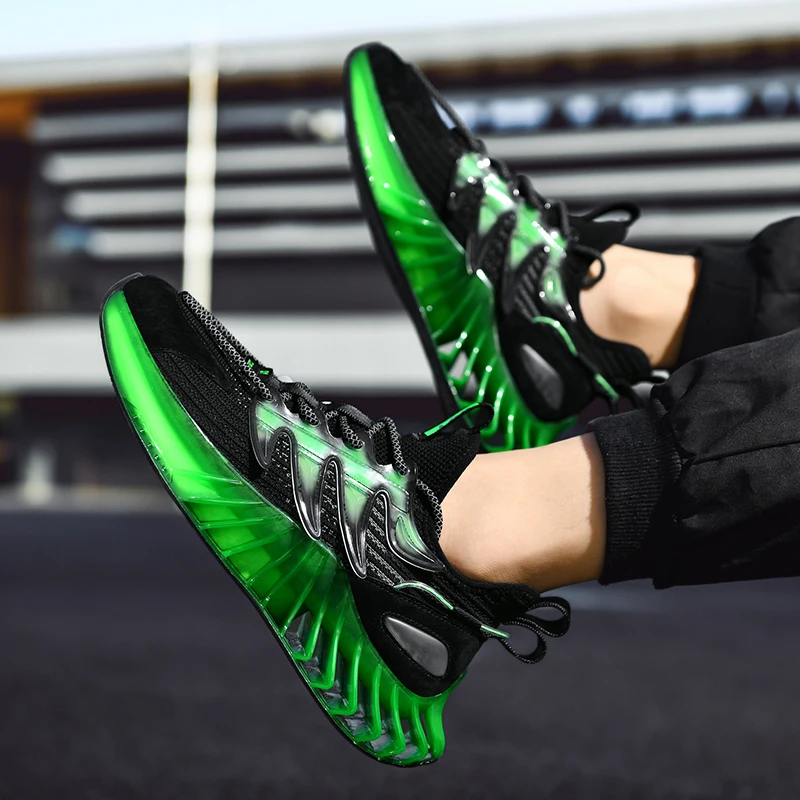 Spring and autumn mesh sports men's shoes blade sports shoes breathable men's shoes fluorescent training sports shoes outdoor ru
Spring and autumn mesh sports men's shoes blade sports shoes breathable men's shoes fluorescent training sports shoes outdoor ru