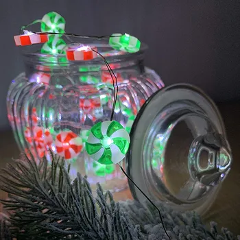 Candy Swirl String Lights 40 LED 10ft Operated With 12-Modes Remote Control led string lights Home Christmas Wedding Party Decor
Candy Swirl String Lights 40 LED 10ft Operated With 12-Modes Remote Control led string lights Home Christmas Wedding Party Decor