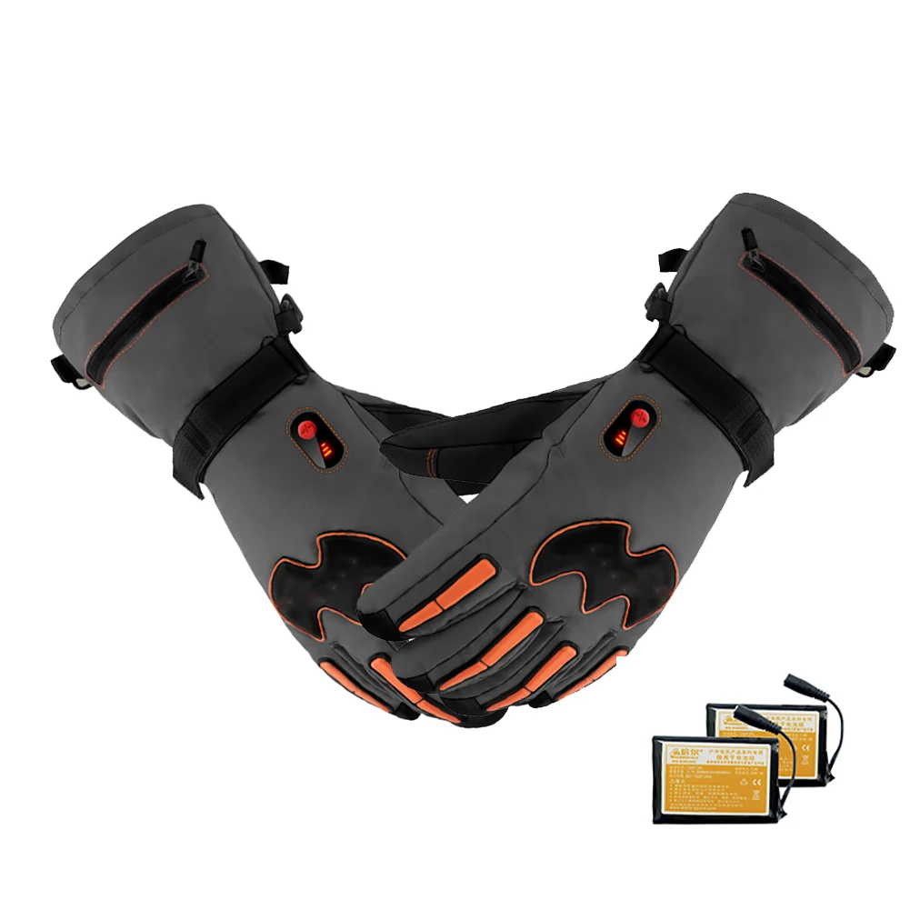 Five Fingers Protective Anti Slip Waterproof Adjustable Skating Snow Practical Thickened Skiing Gloves Heating Winter Warm
Five Fingers Protective Anti Slip Waterproof Adjustable Skating Snow Practical Thickened Skiing Gloves Heating Winter Warm