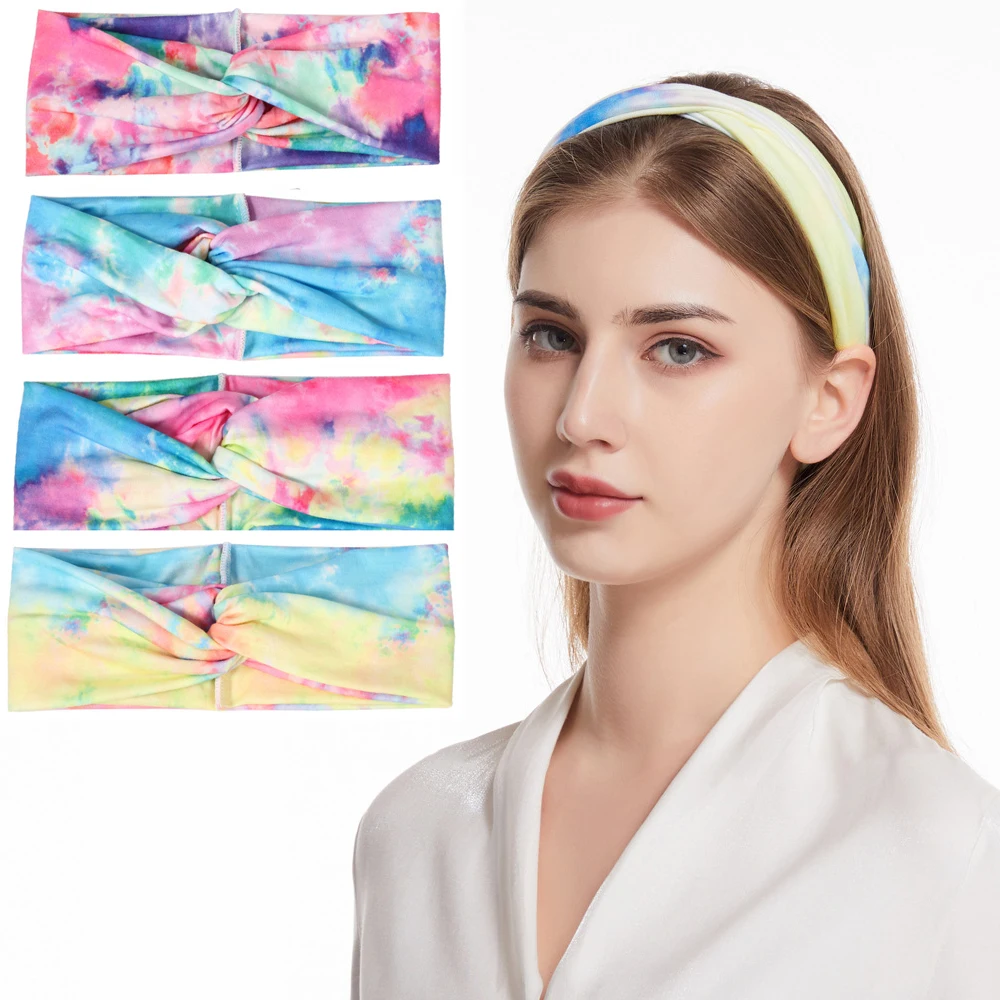 Bohemian hairband tie-dye gradient color elastic sports headband for women cross wide-brim autumn and winter hair accessories
Bohemian hairband tie-dye gradient color elastic sports headband for women cross wide-brim autumn and winter hair accessories