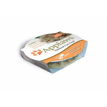 Applows canned food for cats "juicy chicken breast with duck" 0,06 kg x 12 PCs
Applows canned food for cats "juicy chicken breast with duck" 0,06 kg x 12 PCs