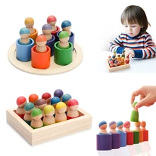 1 Set New Montessori Wooden Rainbow Block Colorful Matching Rainbow Stacker Learning Educational Counting Toy for Children Gift
1 Set New Montessori Wooden Rainbow Block Colorful Matching Rainbow Stacker Learning Educational Counting Toy for Children Gift