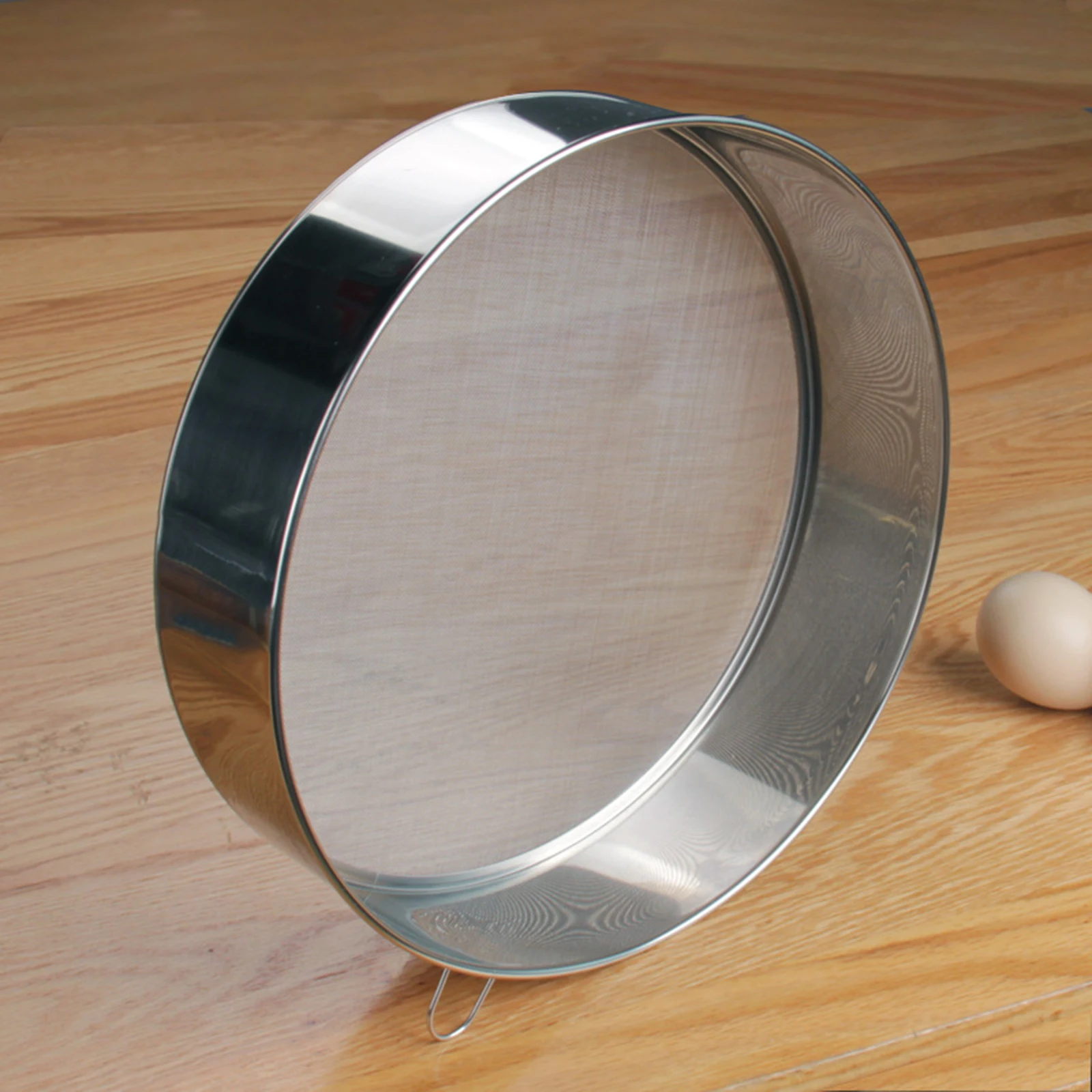 304 Thickened Kitchen Baking Tool Flour Sifter Flour Sifters Durable Silver Kitchen Filter Mesh Tool Flour Sifter For Baking
304 Thickened Kitchen Baking Tool Flour Sifter Flour Sifters Durable Silver Kitchen Filter Mesh Tool Flour Sifter For Baking