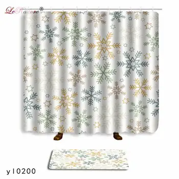 LeRadore 2018 New Polyester Bathroom Curtain Christmas Print Shower Curtains and Non-slip Bath Mat Set for Doormat Free Shipping
LeRadore 2018 New Polyester Bathroom Curtain Christmas Print Shower Curtains and Non-slip Bath Mat Set for Doormat Free Shipping
